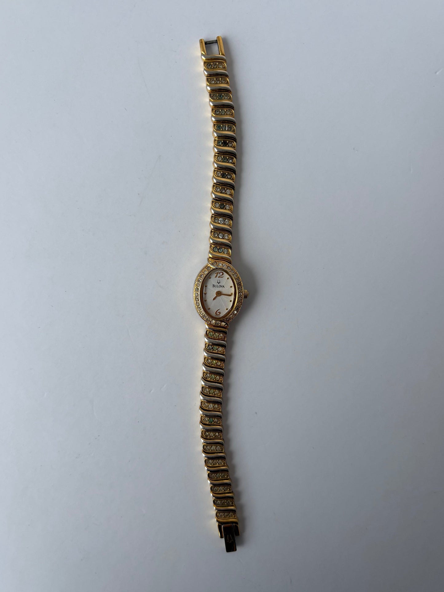 Rare Vintage Dainty Belle Ame Womens Watch Wristwatch Gold Toned