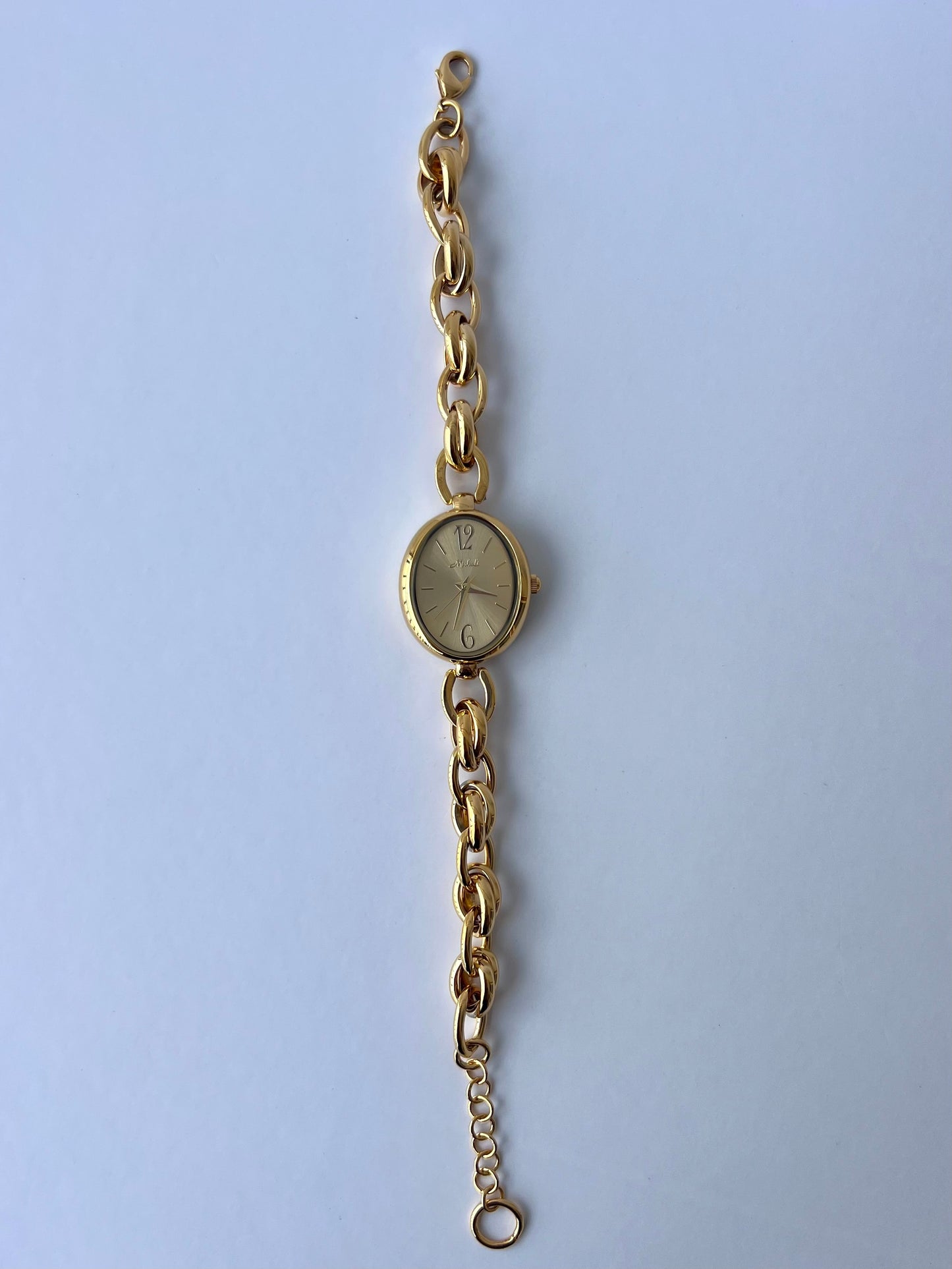 Oval Dreamy Dainty Vintage Minimalist Gold Womens Watch