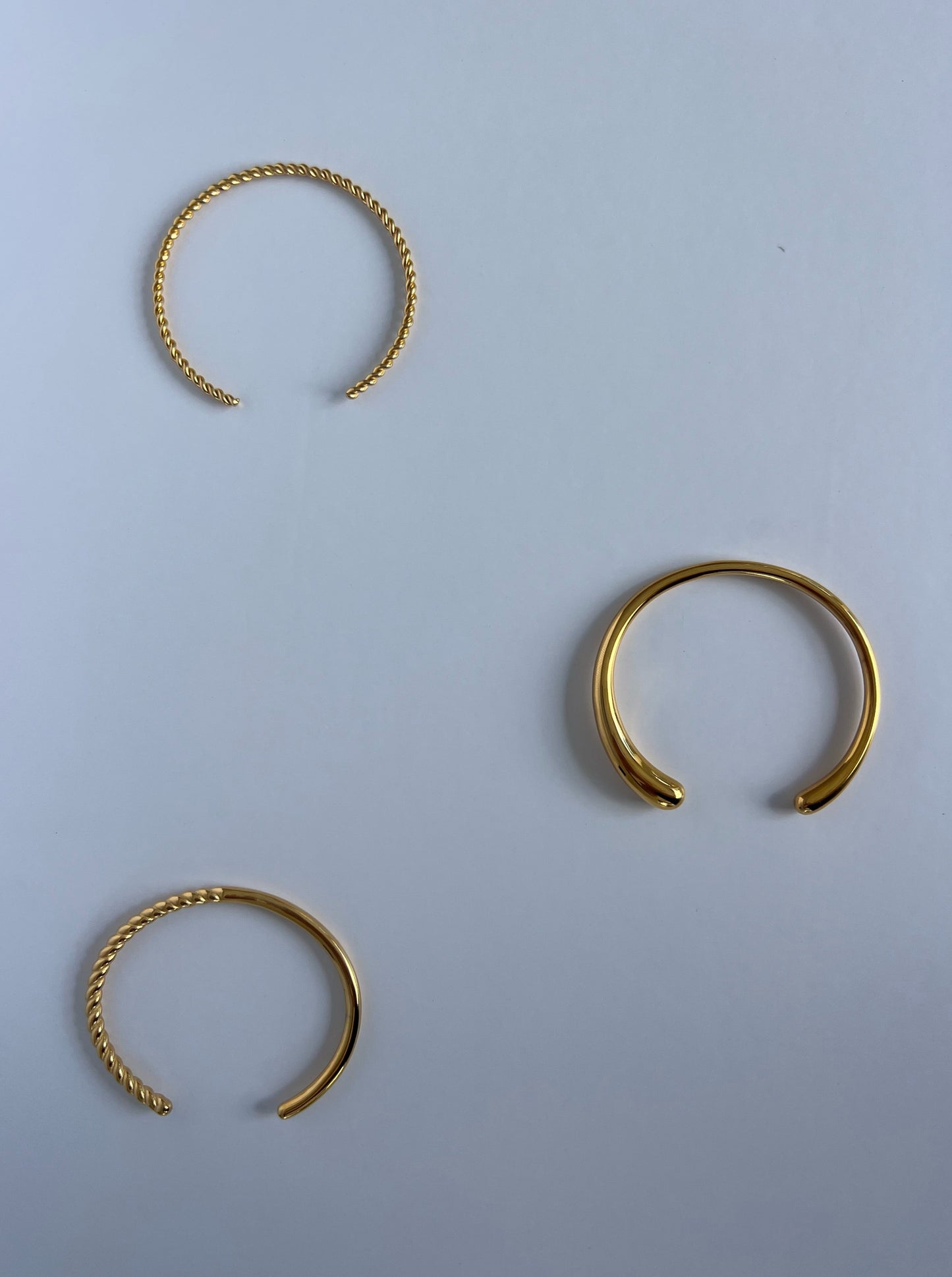 Waterproof 18k Gold Bracelet Cuff Drop