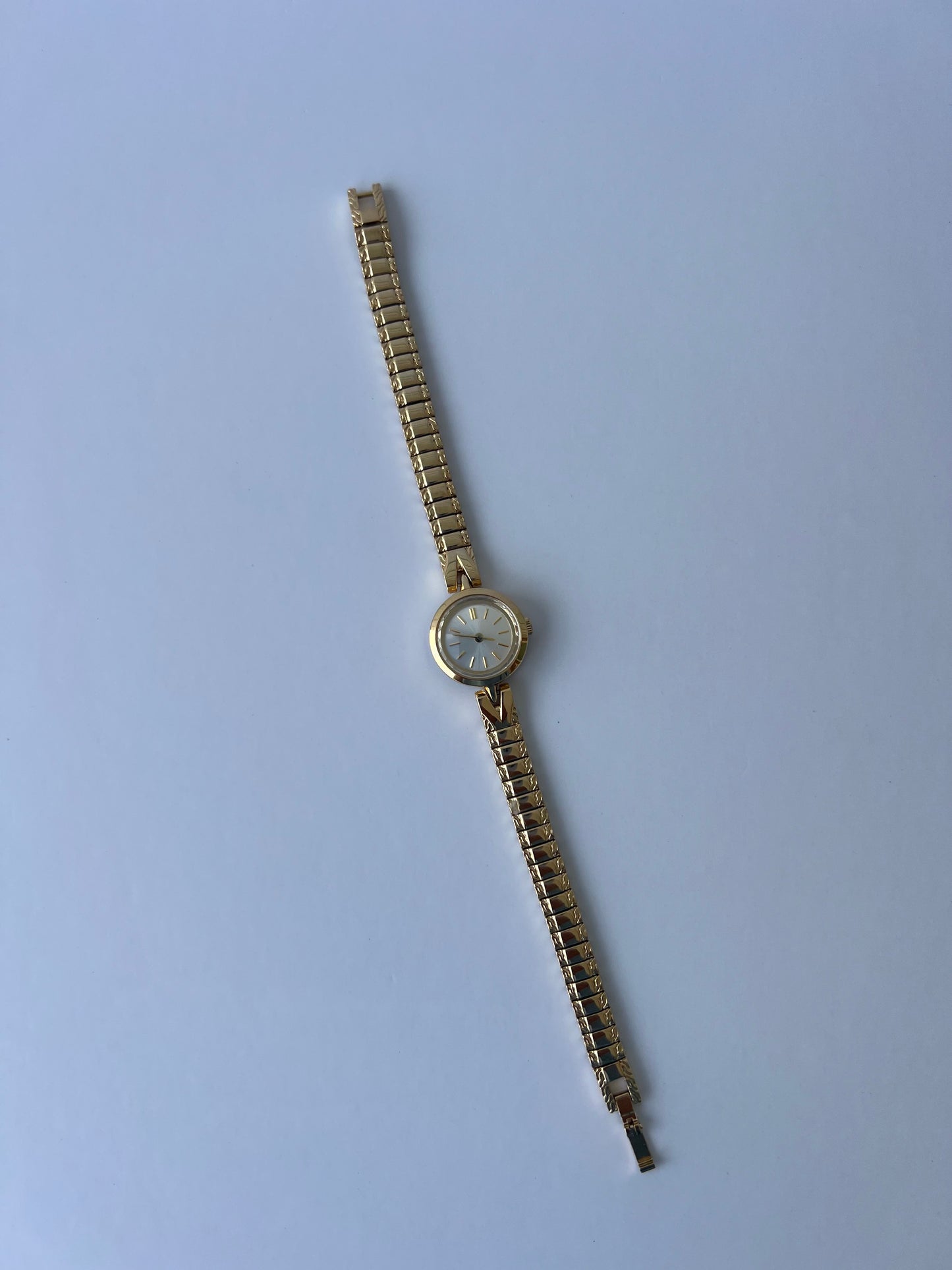 Vintage Snake Dainty Minimalist Gold Womens Watch Small Face