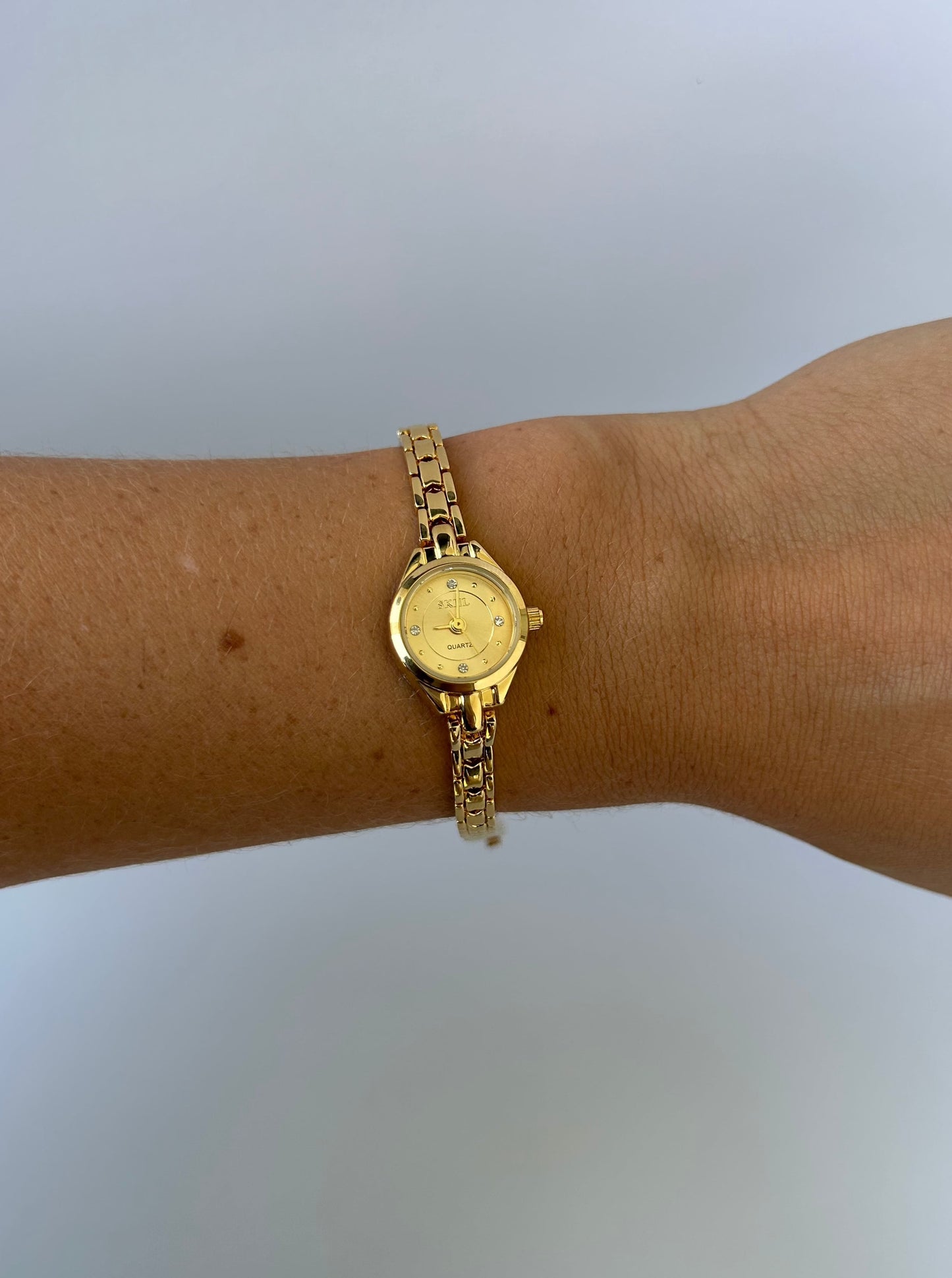 Super Dainty Gold Small Face Womens Watch