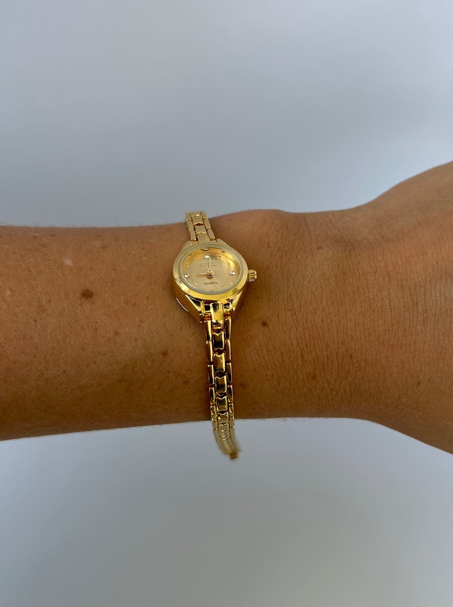 Super Dainty Gold Small Face Womens Watch