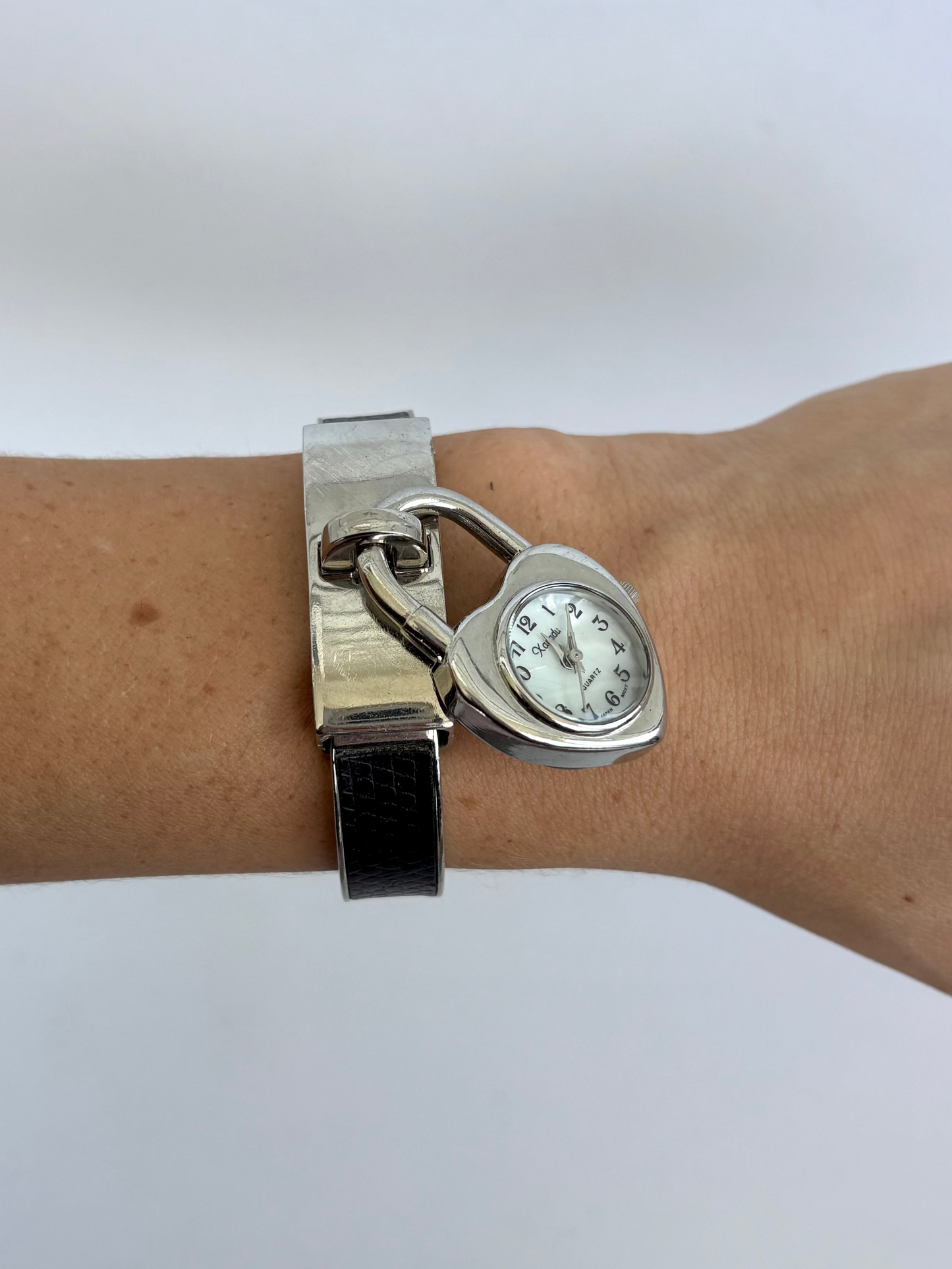 Rare Vintage Silver Padlock Wacth