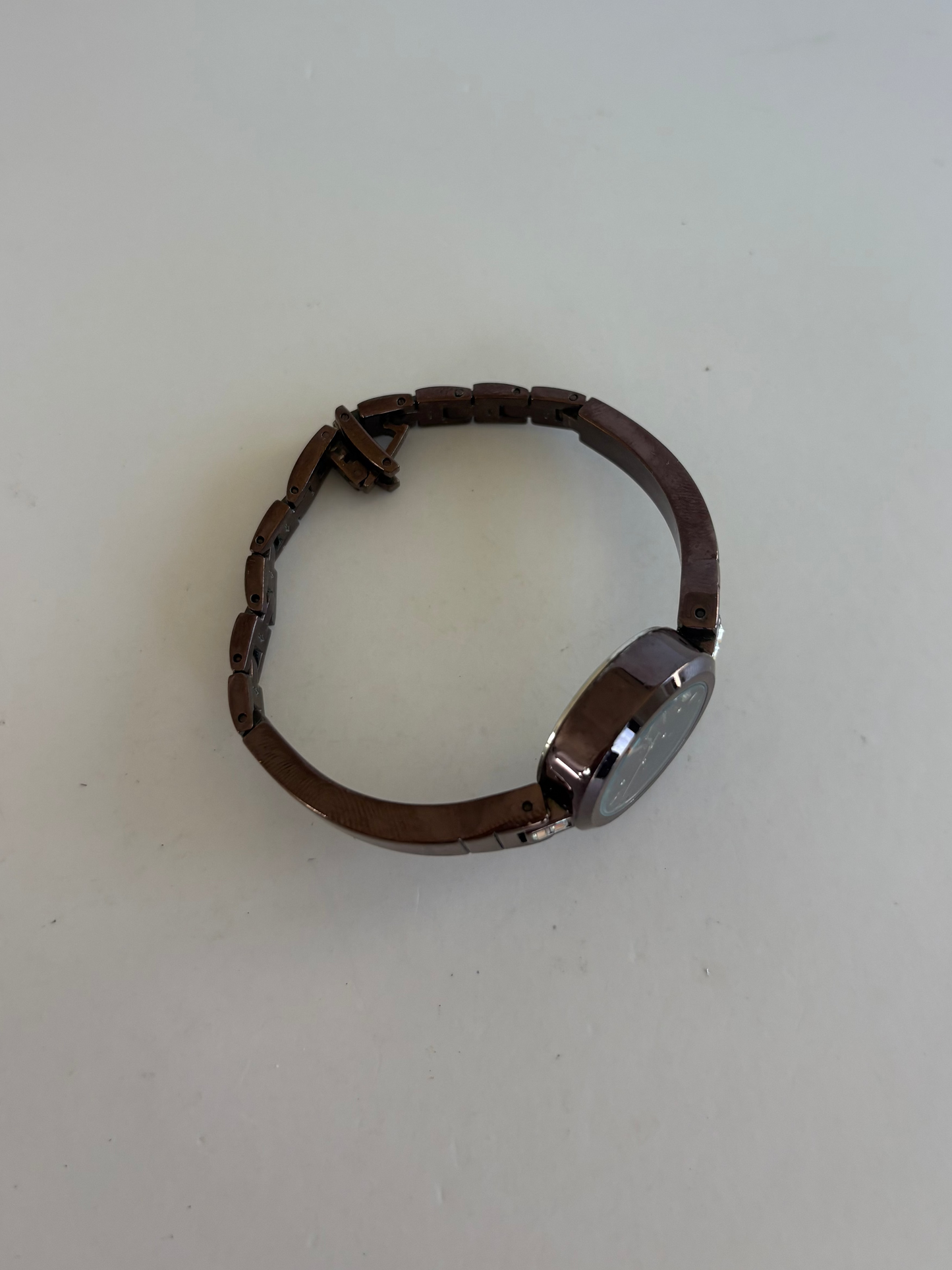 Rare Vintage Rich Brown Detail Womens Watch