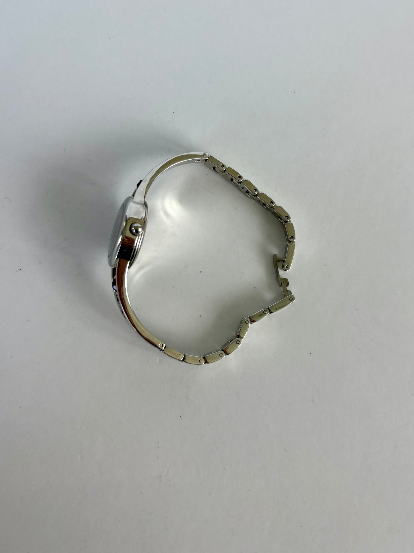 Rare Vintage Purple Detail Silver Watch