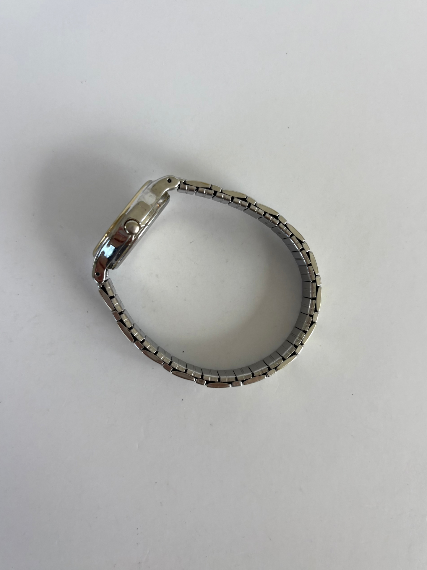 Rare Vintage Two Toned Silver & Gold Petal Watch