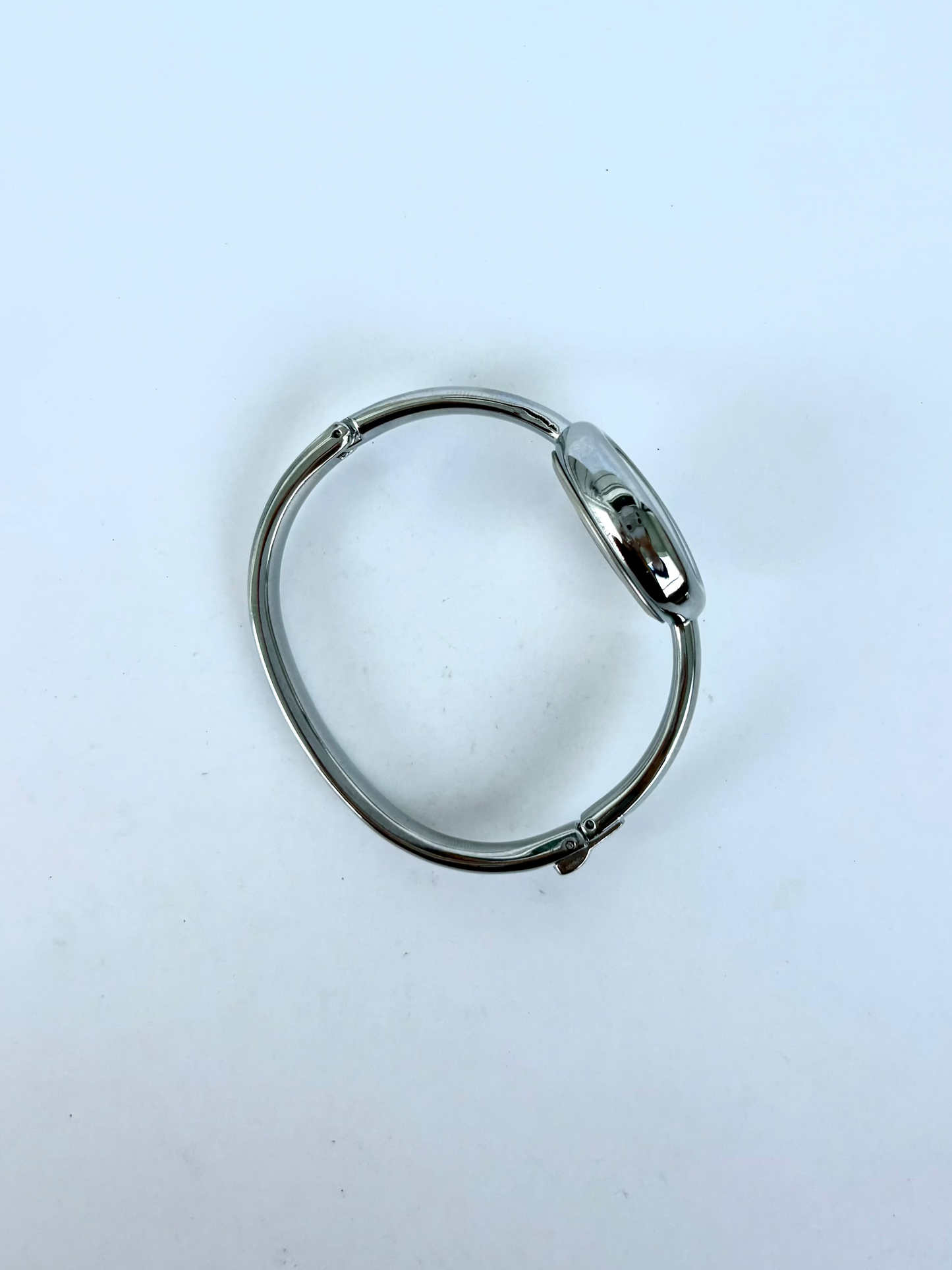 Silver Oval Dial Cusp Womens Watch