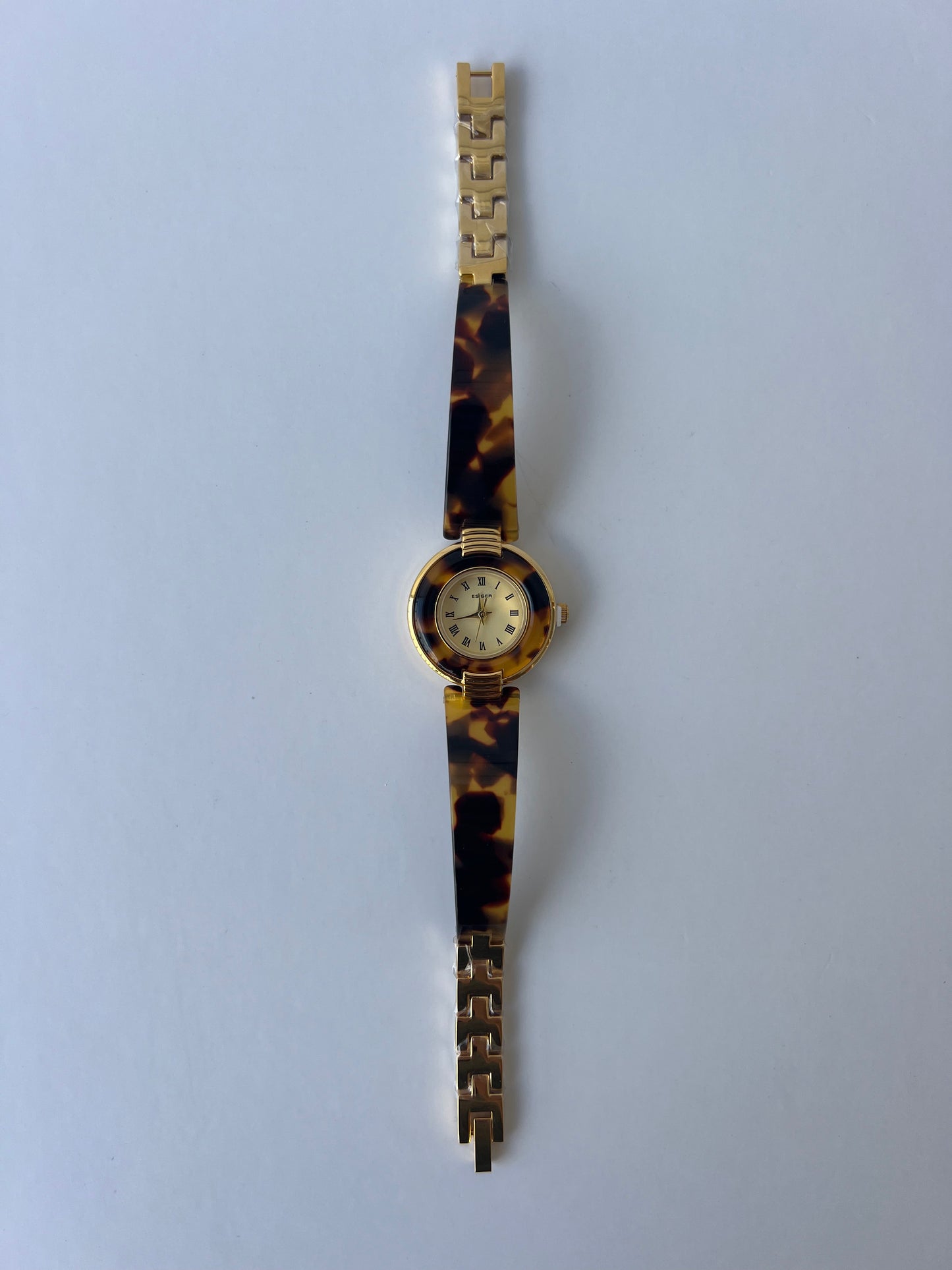 Brown Gold Toned Vintage Inspired Cusp Watch