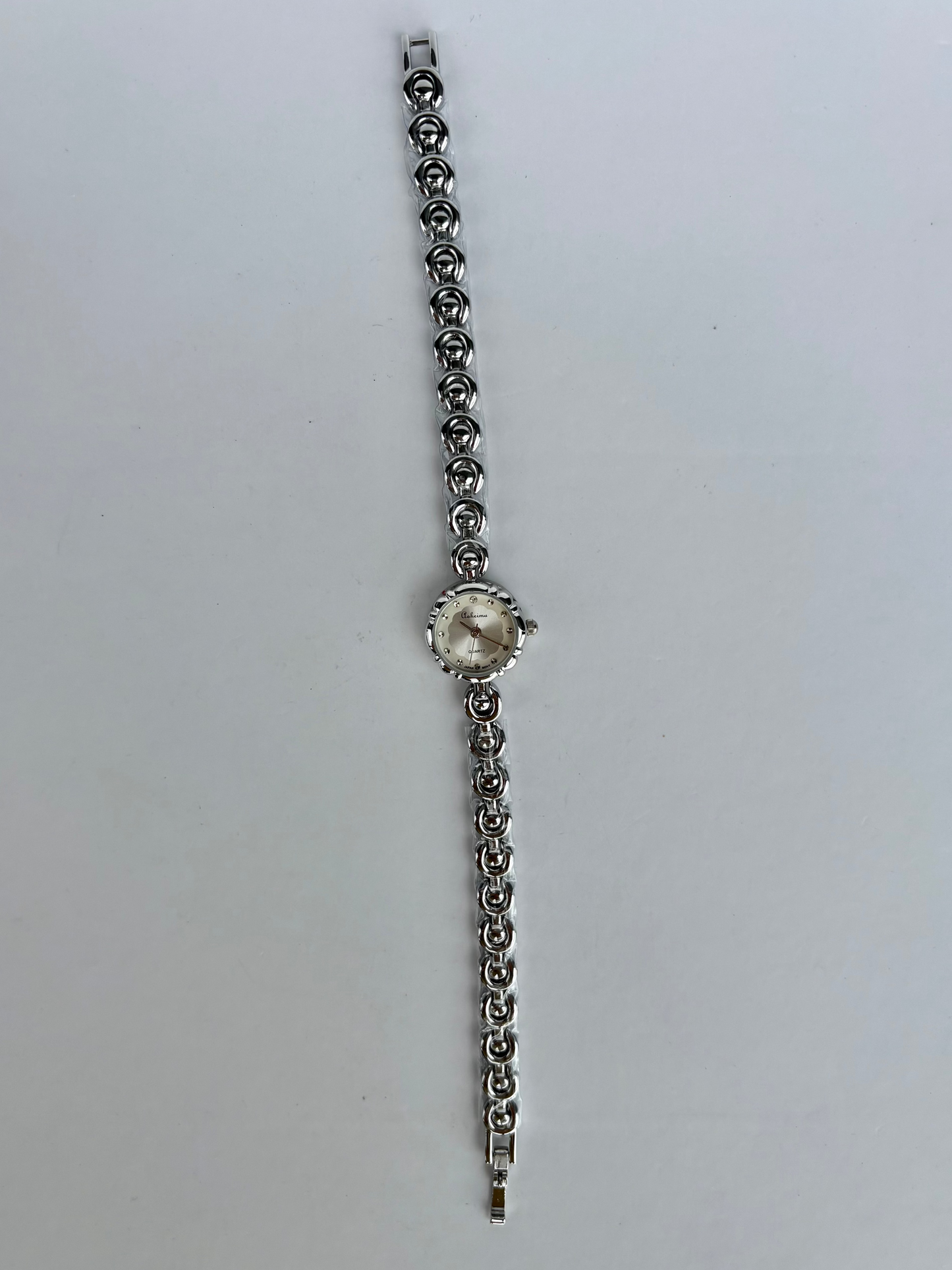 Super Dainty Dot Silver Small Face Womens Watch