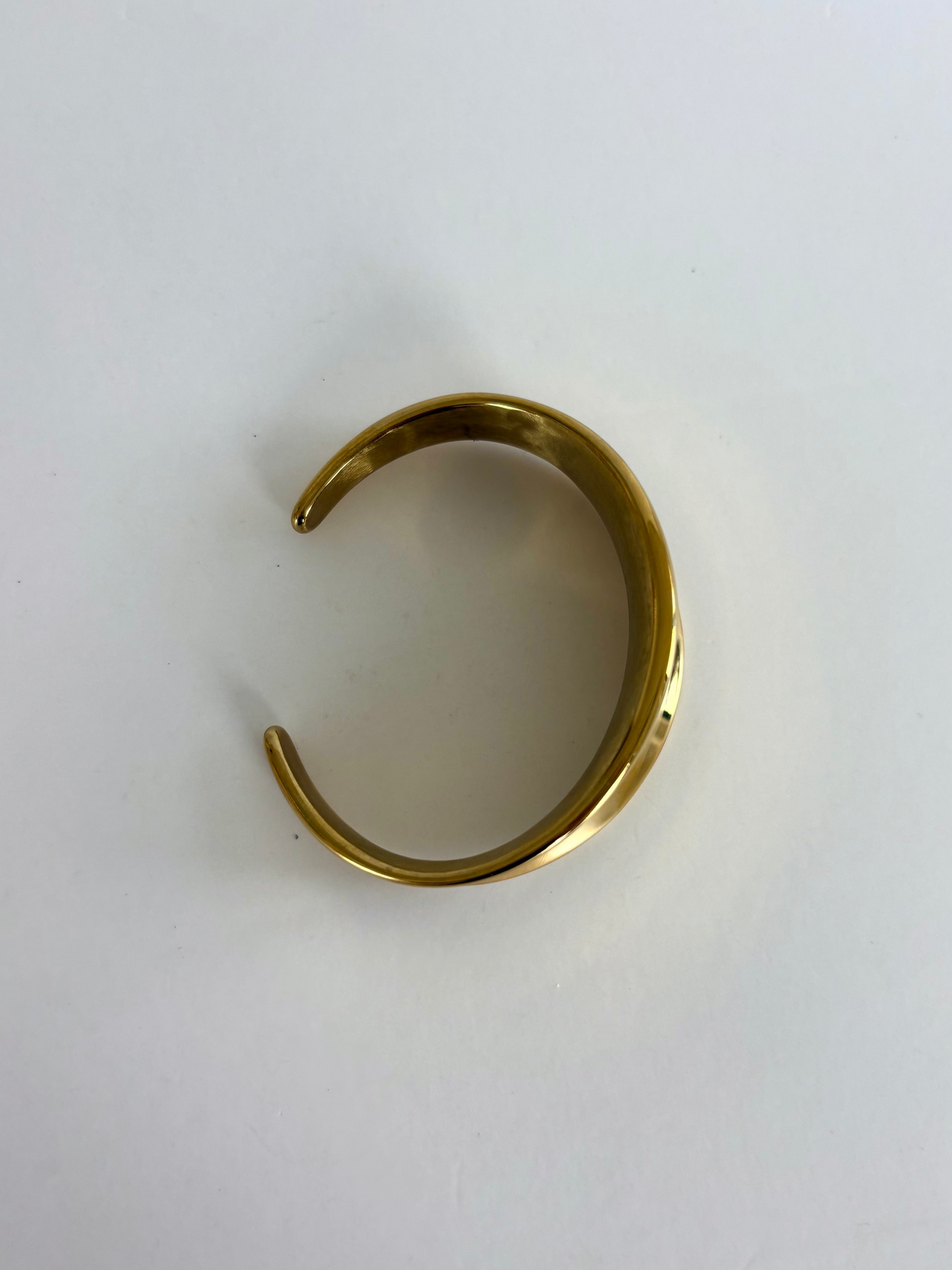 Cuff Bangle Statement Gold Bracelet