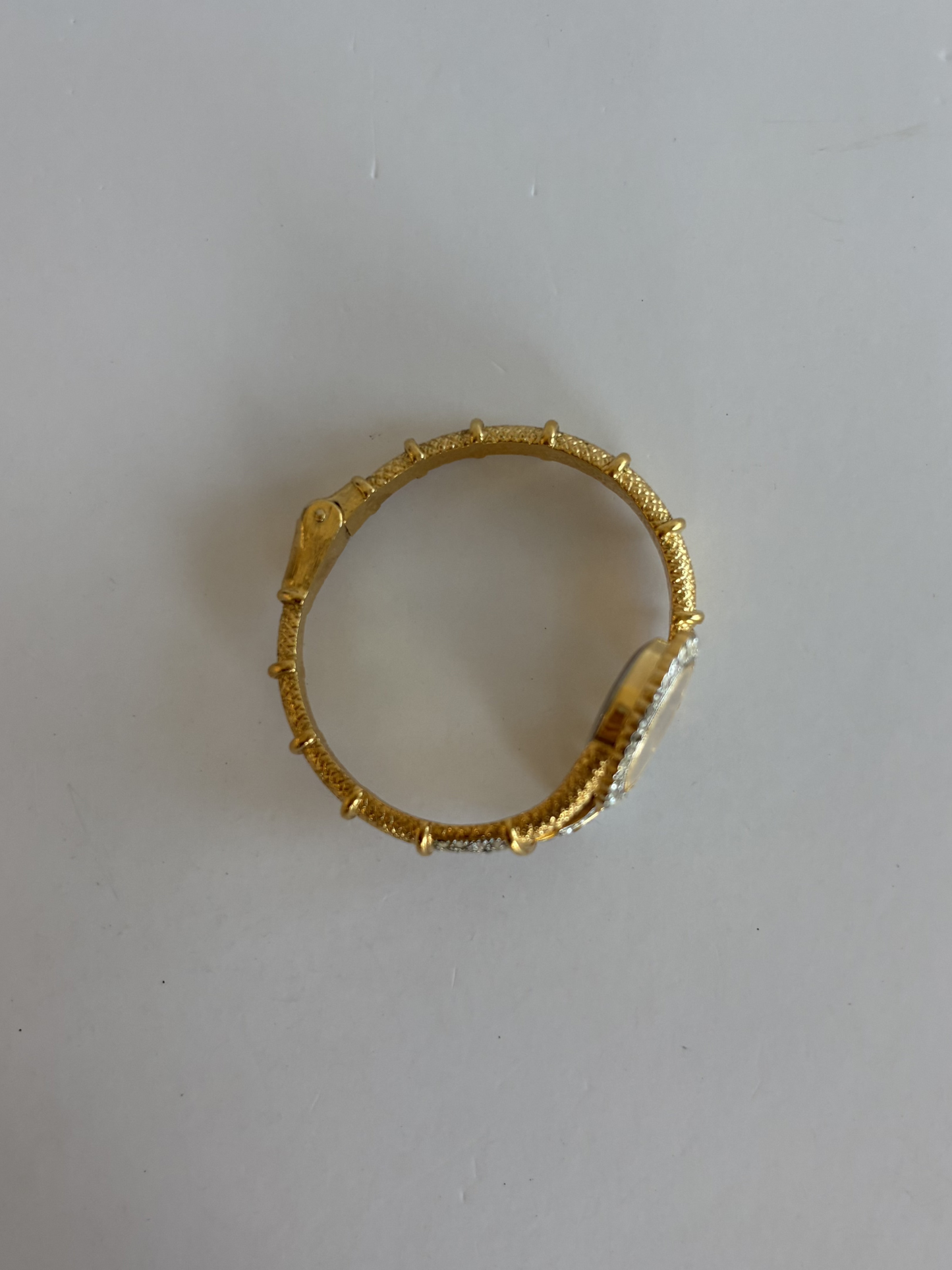 Rare Vintage Elegant Gold Face Womens Watch