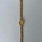 Rare Vintage Dainty Small Heart Womens Watch Wristwatch Two Toned Silver/Gold