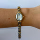 Rare Vintage Silver Toned with Gold Accents Two Toned Womens Watch
