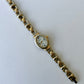 Rare Vintage Silver Toned with Gold Accents Two Toned Womens Watch