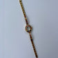 Vintage Mural Colorful Gold Womens Watch Small Face