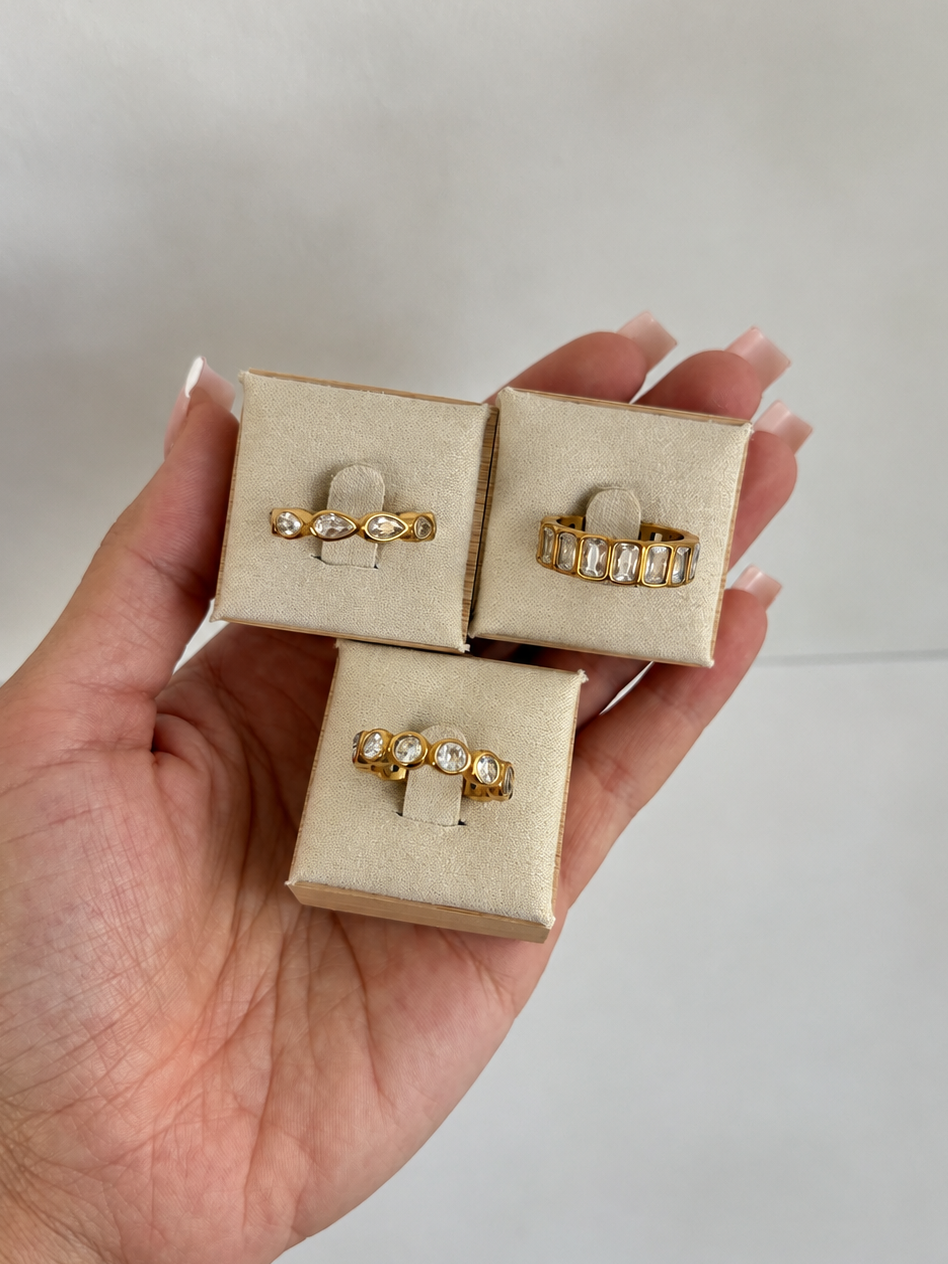Vintage Crystal Ring