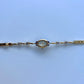 Rare Vintage Purple Flower Dainty Womens Watch Wristwatch Gold Tone