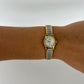 Rare Vintage Charlie Dainty Womens Watch Wristwatch Two Toned