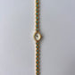 Jo Jasmine Vintage Blue Diamond Gold Women’s Watch Dainty