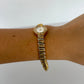 Rare Vintage Dainty Belle Ame Womens Watch Wristwatch Gold Toned