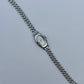 Oval White Vintage Minimalist Silver Womens Watch Small Face