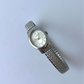 Rare Vintage Zoe Dainty Womens Watch Wristwatch Silver