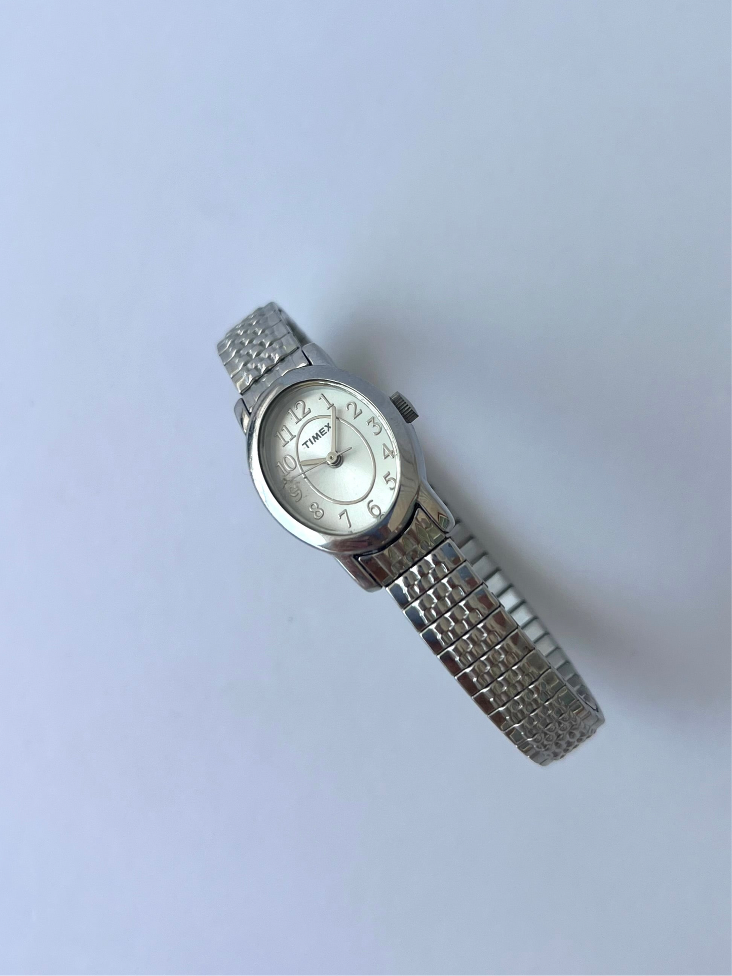 Rare Vintage Zoe Dainty Womens Watch Wristwatch Silver