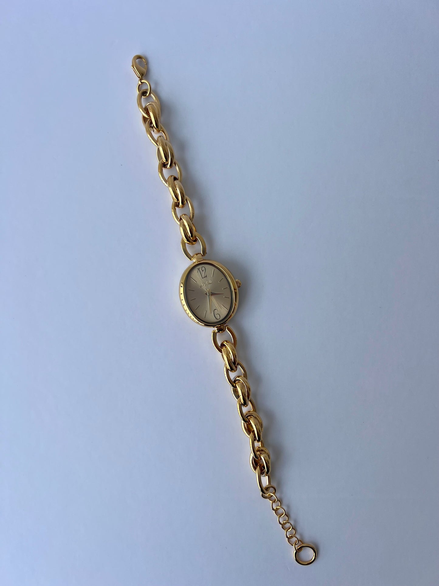 Oval Dreamy Dainty Vintage Minimalist Gold Womens Watch