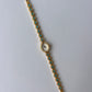 Jo Jasmine Vintage Blue Diamond Gold Women’s Watch Dainty