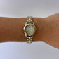 Rare Vintage Vanilla Two Toned Gold/Silver Dainty Womens Watch Wristwatch