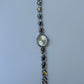 Vintage Colorful Diamond Silver Women’s Watch Small Face