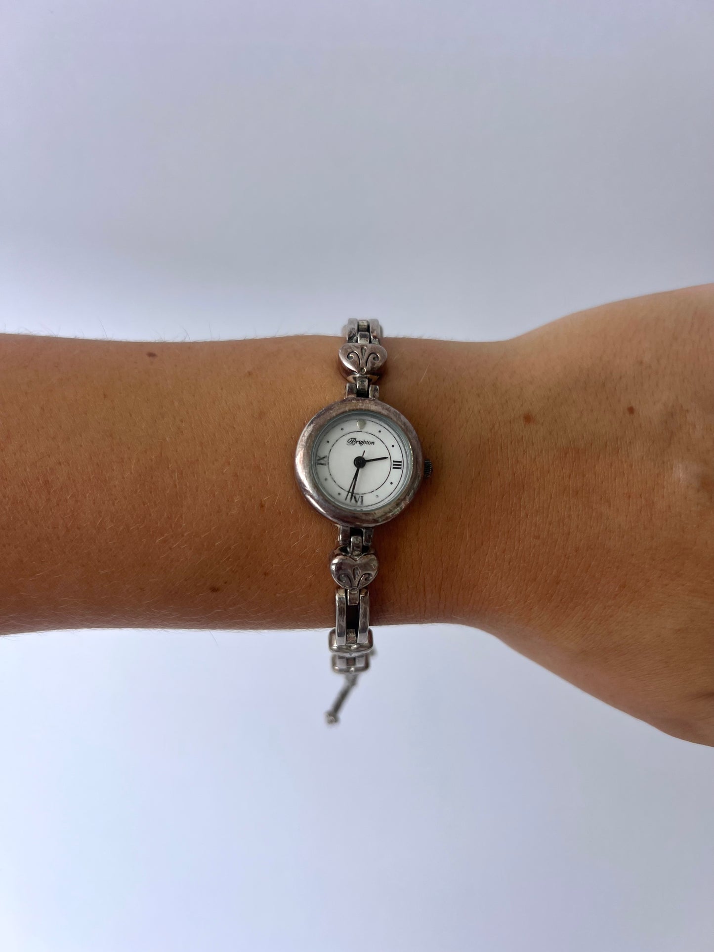 Rare Vintage Sienna Dainty Womens Watch Wristwatch Silver