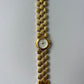 Rare Vintage Chunky Statement Gold Womens Watch