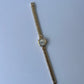 Vintage Snake Dainty Minimalist Gold Womens Watch Small Face