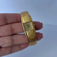 Rare Gold Bangle Bracelet Watch Small Face