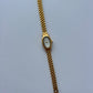 Oval White Vintage Minimalist Gold Womens Watch Small Face