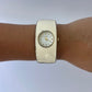 Rare Cream Statement Bracelet Watch Small Face