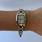 Rare Vintage Relic Rectangle Two Toned Gold/Silver Dainty Womens Watch Wristwatch