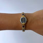 Rare Vintage Ivy Dainty Womens Watch Wristwatch Two Toned