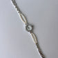 Vintage Silver 2 Pearl Womens Watch Small Face