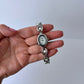 Vintage Pearl Drop Silver Womens Watch Dainty Small Face