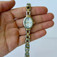 Rare Vintage Silver Toned with Gold Accents Two Toned Womens Watch