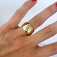 Horizon Diamond Statement Ring Gold