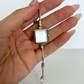 Rare Vintage Dainty Two Toned Square Dial Womens Watch