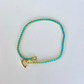 Dainty Turquoise Gold Bracelet