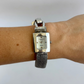 Rare Vintage Silver Toned Chic Unique Womens Watch