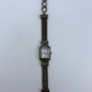 Rare Vintage Rectangle Face Brighton Silver Womens Watch