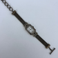 Rare Vintage Rectangle Face Brighton Silver Womens Watch