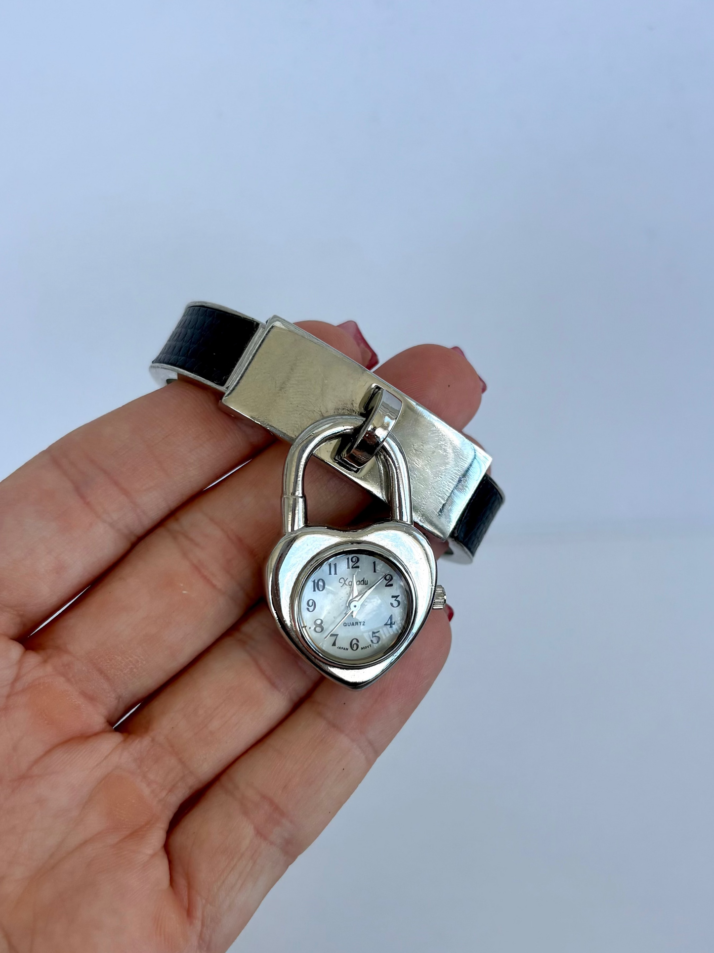 Rare Vintage Silver Padlock Wacth