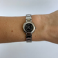 Rare Vintage Guess Silver Round Watch